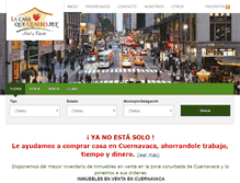 Tablet Screenshot of lacasaquequiero.nocnok.com